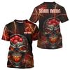 3D Print Cool Flame Graffiti Pattern Pickleball T-shirt Unisex Custom Your Name O-neck Short Sleeve Tee Shirts Summer Breathable