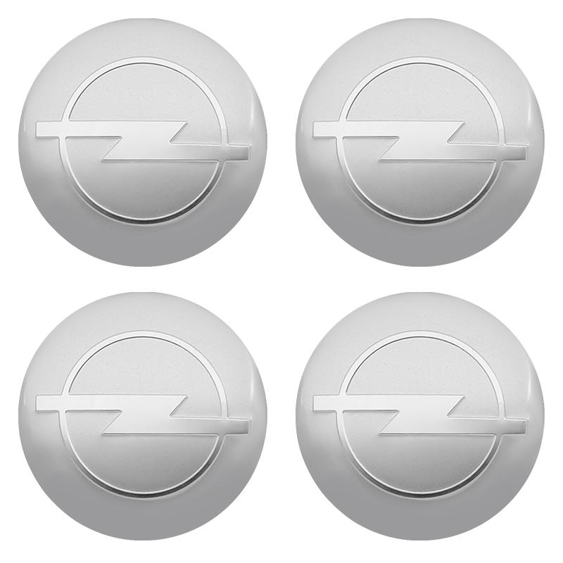 4PCS Opel Corsa Astra Antara Mokka Insignia Grandland Logo Car Steering Wheel Wheel Center Emblem Badge Sticker Decal Styling