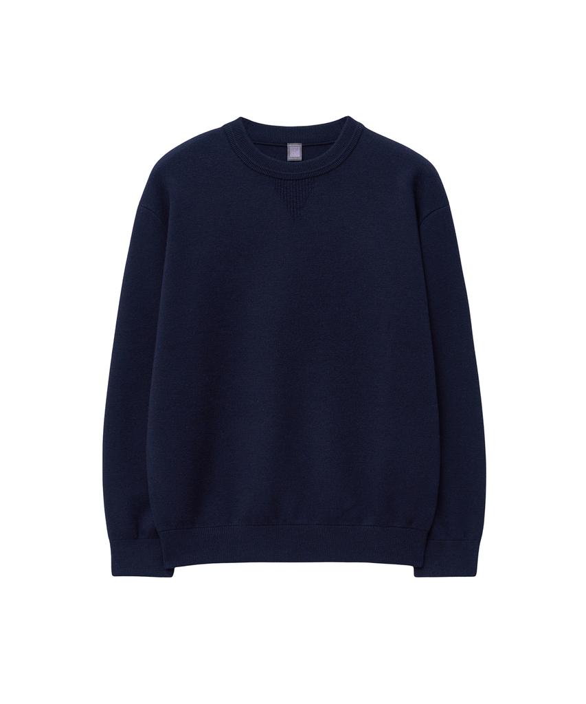 IOLO Easy Knit Sweatshirt_Dark Navy