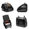 Retro Harley Motorcycle Tail Bag Pu Leather Large Capacity Knight Rear Seat Luggage Bag Modification Accessories