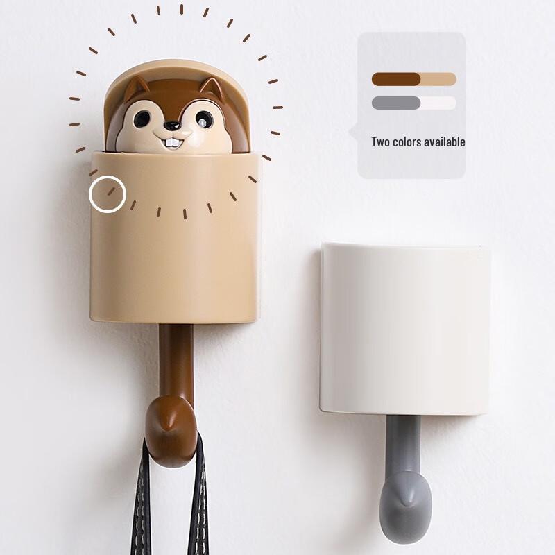 Squirrel Adhesive Wall Hooks