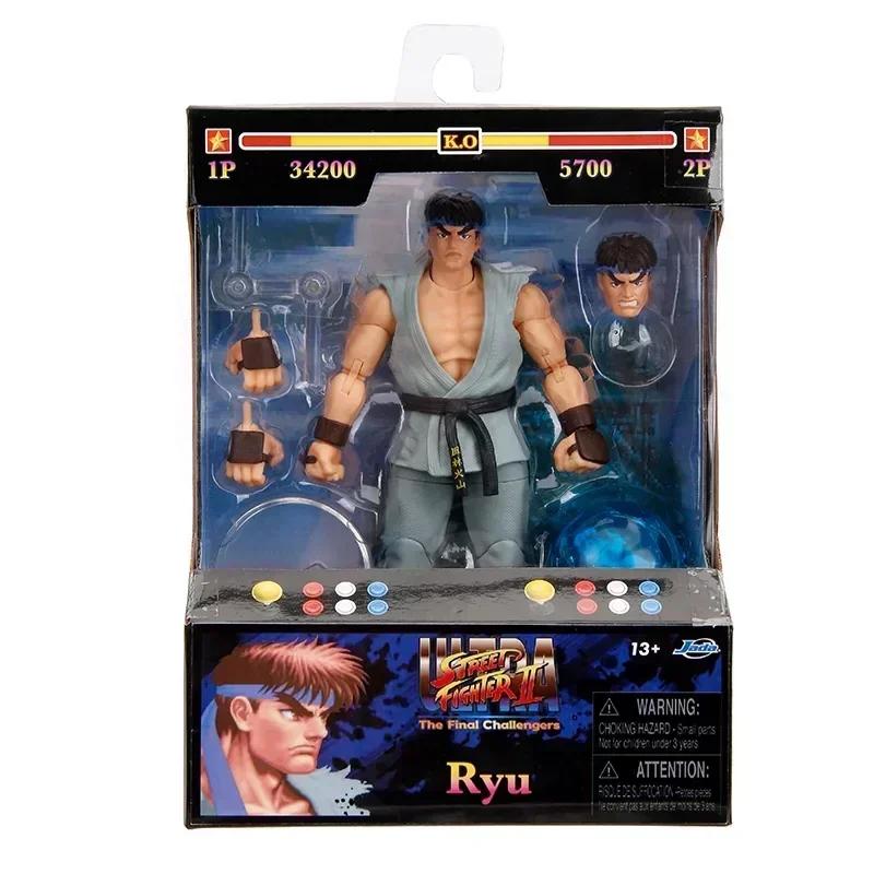 Toys Ryu Chunli Dhalsim Bison Ken Cammy Guile Dee Jay Blanka Sagat Vega Anime Action Figure Model Doll Toy Birthday Gifts