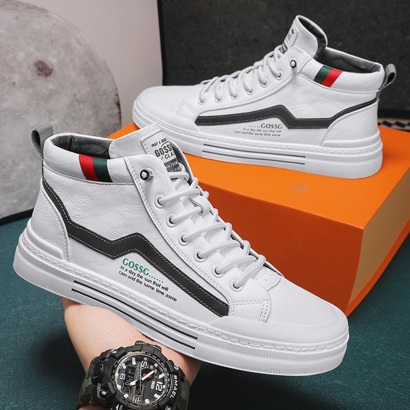 

2022 осенне-зимняя мужская обувь нового стиля, модная универсальная маленькая кожаная обувь из Вэньчжоу, мужская обувь средней длины