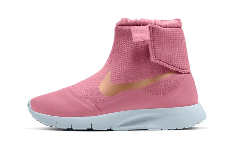Nike Tanjun HI PSV Fabric Thermal High top Kids Lifestyle Shoes Pink Children Aged 3 7 Years Old 922871-600 28