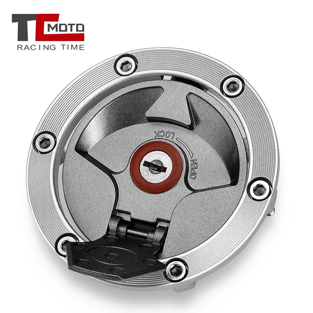 TCMOTO Für Kawasaki Z250SL EX250 Ninja 250 EX300 Ninja 300 ER250 ER300 Z250 Z300 Motorrad Kraftstoff Tankdeckel Abdeckung mit