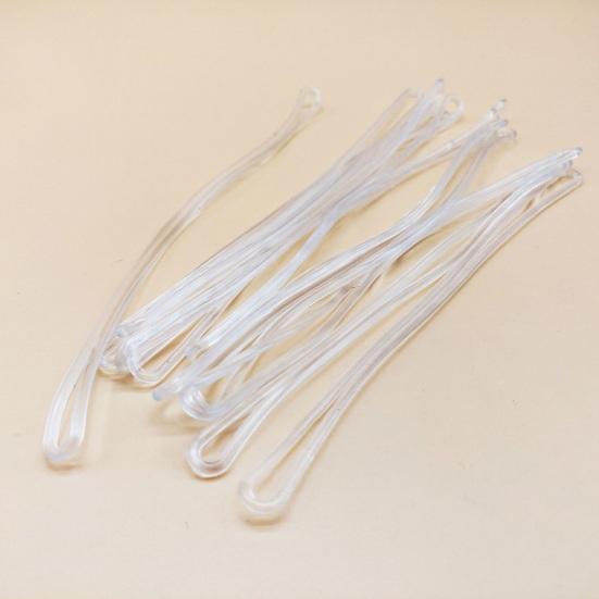 Yousheng 50Pcs Travel Tags Reusable PVC Badge Holder Strap Practical Luggage Tag Loop for Backpack Suitcase ID Label Holder Travel Accessories