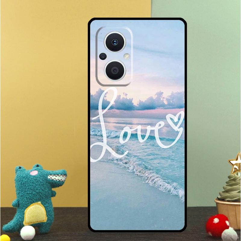 Liebe Sommer Hülle Für OPPO Reno 15F 13F 14F 12 11 F 10 14 15 Pro 7 8 Lite OPPO Find X9 X8 X6 X5 Pro Abdeckung