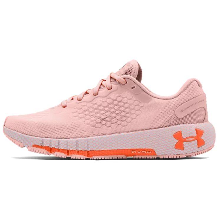 Under Armour HOVR Machina 2 Lace-Up Fabric Synthetic Leather Low-Top Running Shoes Women Running Shoes 3023555-600