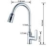 Brass Kitchen Faucet With Dual Outlet Pull-Out Spray Head Rotating Swivel Spout Hot Cold Mixer Tap Sink
