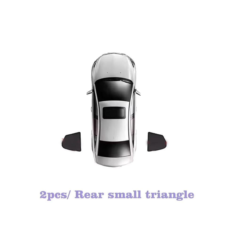 Car Mesh Sunshades For Toyota bZ4X Subaru Solterra EA10   2024 2025 Sun Shade Windshield Window Visors Auto Accessories