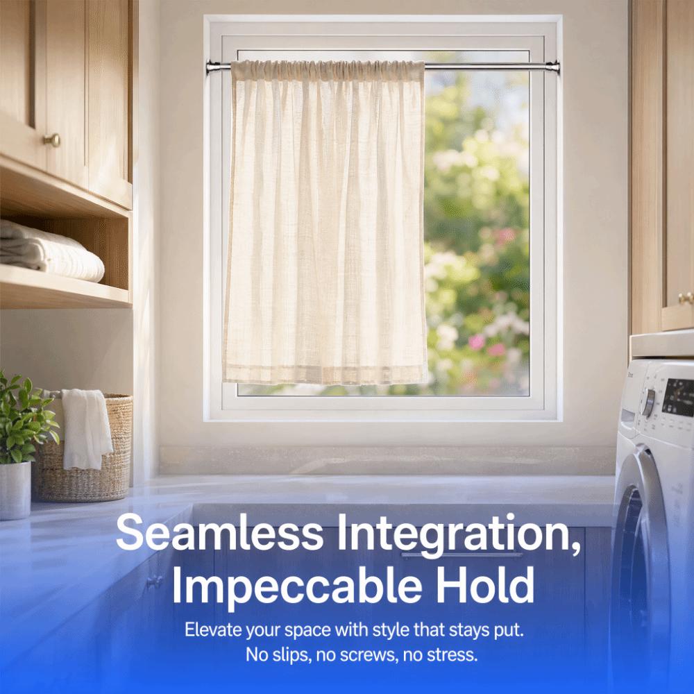 No Drilling Expandable Curtain Rod Shower Curtain Rod Shower Bathroom Closet Balcony