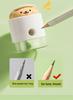 Dell Power Manual Pencil Sharpener: Portable, Large Caliber, Auto-Eject Function, Ideal for Primary School Sketch Pencils.
