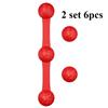 6pcs Air Fryer Magnet Silicone Buckle - Non-Stick, Heat-Resistant, Prevents Covering Heating , Ideal for Air Fryer Accessories
