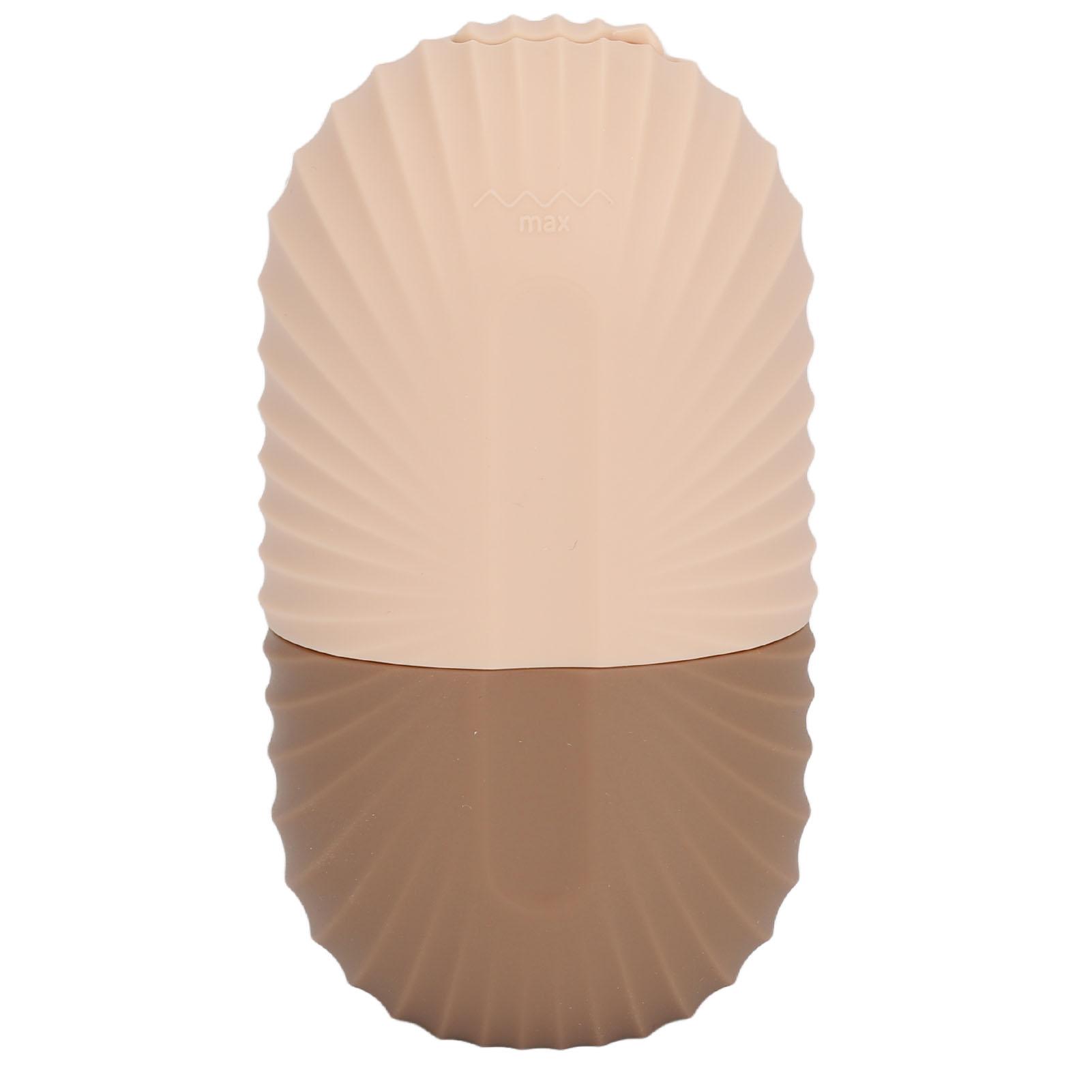 

2 шт. Ледяной ролик для лица 100 мл Термостойкий Моющийся Силиконовый Уход за кожей Ледяная форма для лица для дома коричневый