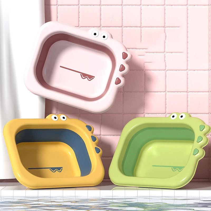 Lavandino per Bambini Pieghevole Prodotti per Neonato Lavandino Lavabo Domestico per Neonato Vasca da Bagno per Bambino