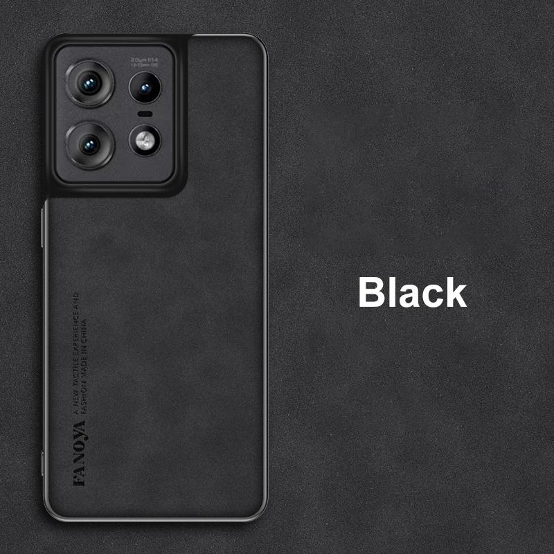 For Motorola Edge 50 Pro Case Luxury PU Leather Phone Case For Motorola Moto Edge50 Pro 5G Back Cover Matte Silicone Protection