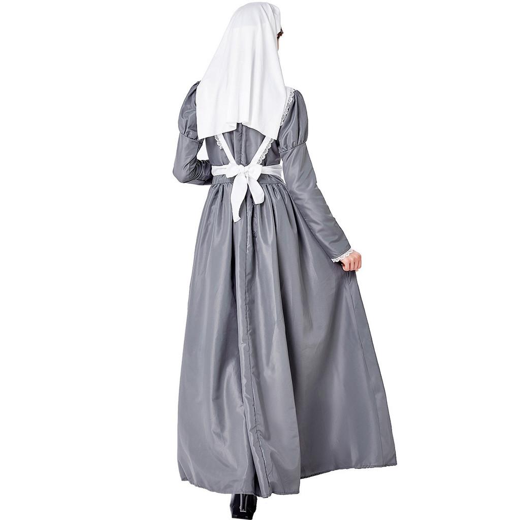 M-xxl Medieval Nurse Uniform Elegant Design Perfect For Gaming And Cosplay Events