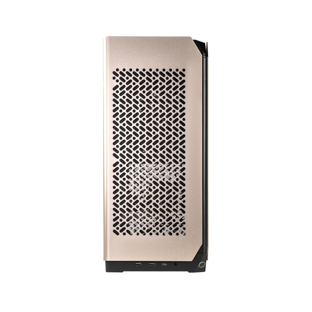 Cooler Master Ncore 100 MAX Bronze Edition Open Frame Design 120mm Water Cooling 850W SFX Power PCIe Riser Cable Included Mini Tower PC Case Bronze