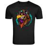 Pilot Eagle Smoking Cigar Aviator Graphic T-Shirt