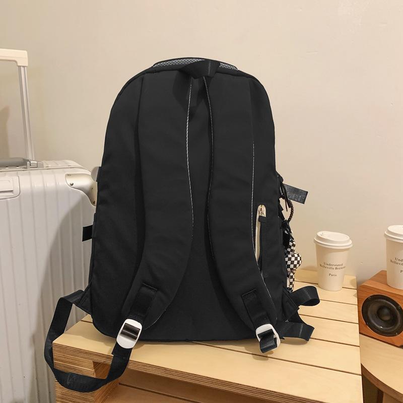 Schoolbag Japanese simple and fashionable backpack 1011 summer new middle school schoolbag college student college style alphabet backpack