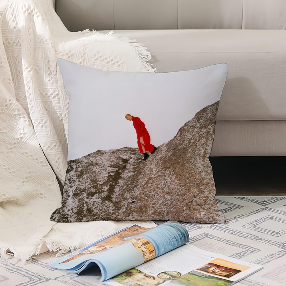 Welsh musician C-Cate L-Le B-Bon Pillow Case Office Cushions Suitable For Sofa Car Bedroom Decorative Cushion Cover 12x12Inch