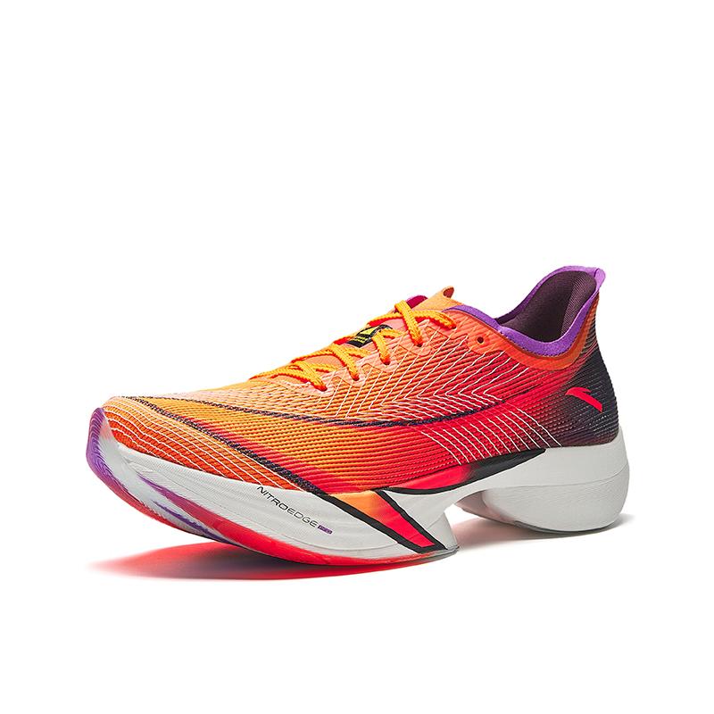 New Anta C10 Pro Anti-Slip Wear-Resistant Low-Top Running Shoes Men's Orange Red 112445574-2