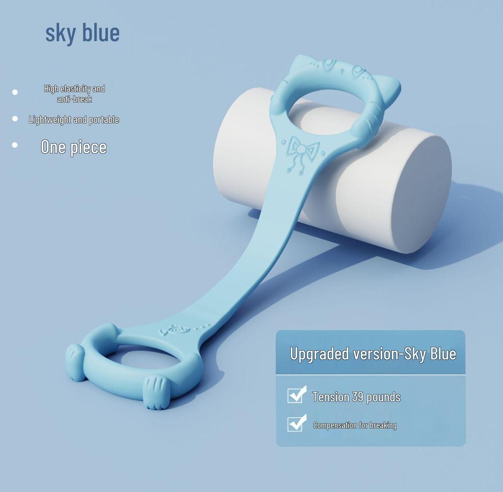 8-Shaped Yoga Resistance Band for Fitness and Shoulder Stretching