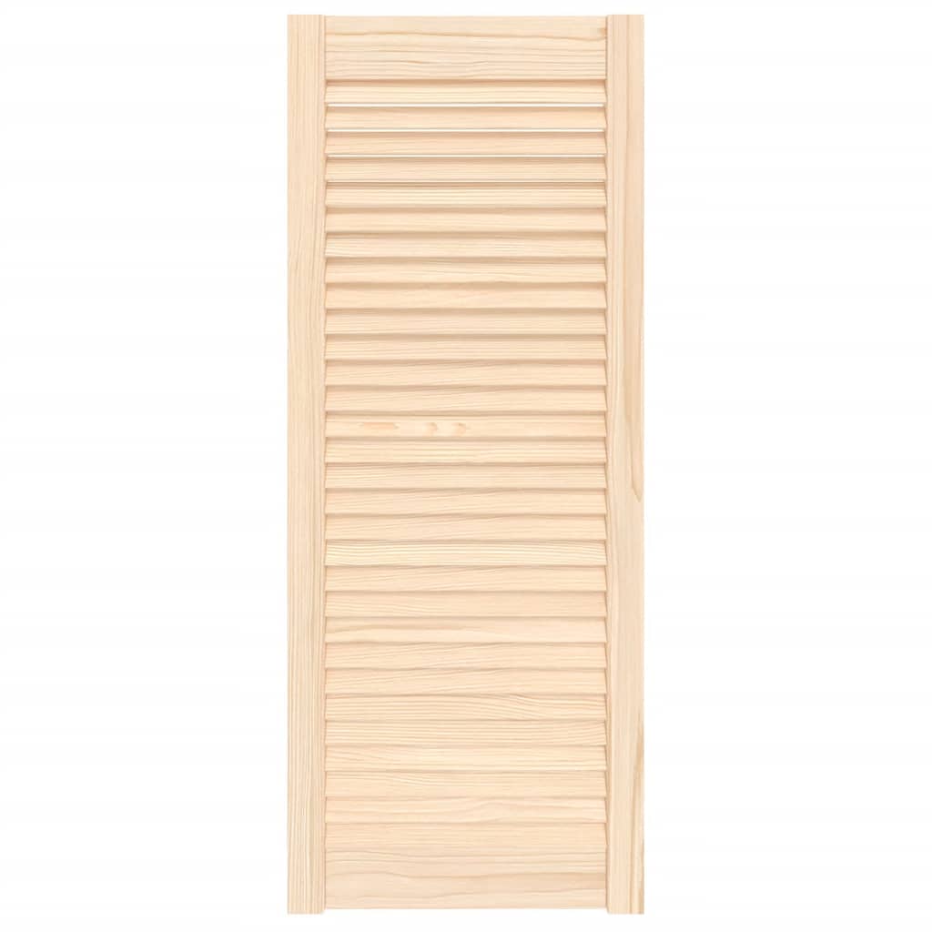 Slatted Design Cabinet Door 99.3 X 39.4 Cm Solid Pine Wood