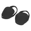 2 Stück Ohrpolsterbezug Professionelle Silikon-Ohrpolsterhülle für WH 1000XM4 WH 1000XM3 Kopfhörer Schwarz