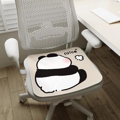 2pcs Cute Cartoon Seat Cushion Summer Chair Cool Sedentary Ice Breathable Fart Cushion