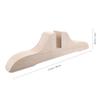 2Pcs Strong Room Divider Stand Wooden Base for Screens Folding Partitions Room Dividers Dining Living Bedroom Office Divider