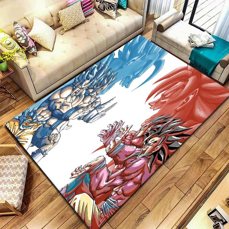 Son Goku Carpet Rug For Living Room Bedroom Home Sofa Decoration,kids Play Nonslip Floor Mat