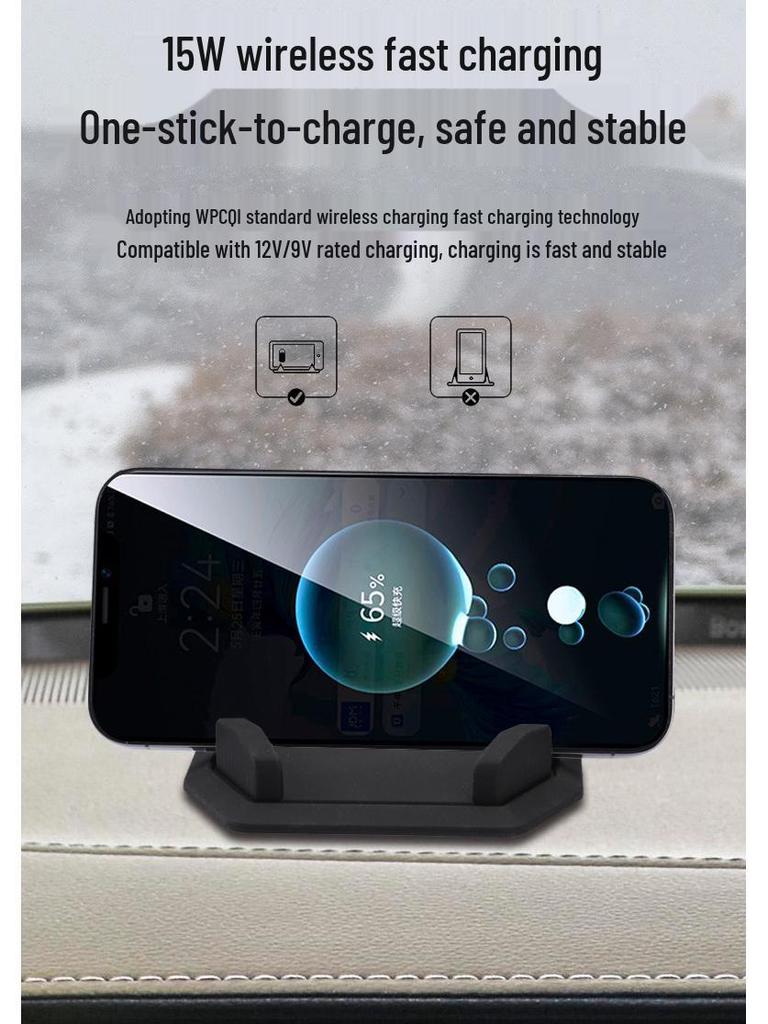 Magnetic Wireless Car Charger & Holder for Apple 13/12/14 - Fast Charging