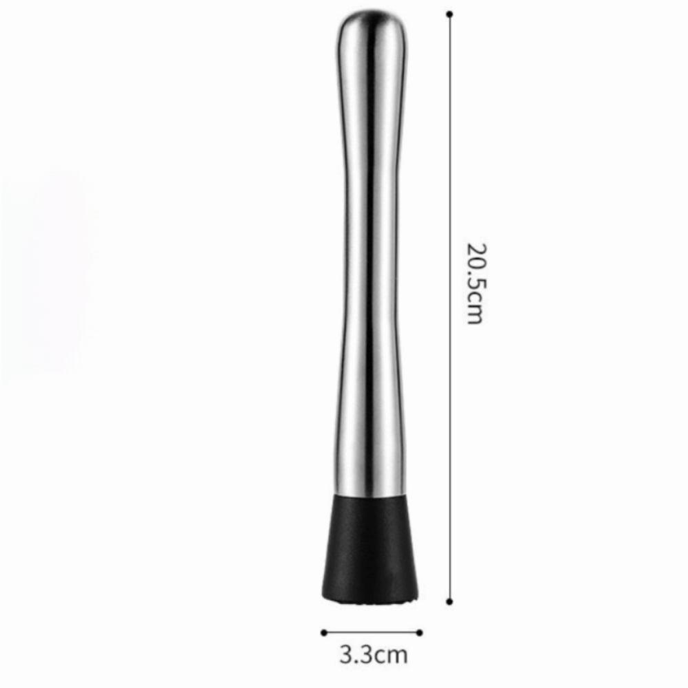 Crushing Crushed Ice Hammer Stainless Steel Popsicle Stick Tool Cocktail Muddler  Juice Muddling