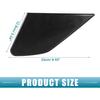 Front Right Door Mirror Corner Mudguard Triangle Cover for Honda Fit 2009-2013 No.75490-TF0-Y01 Plastic Black