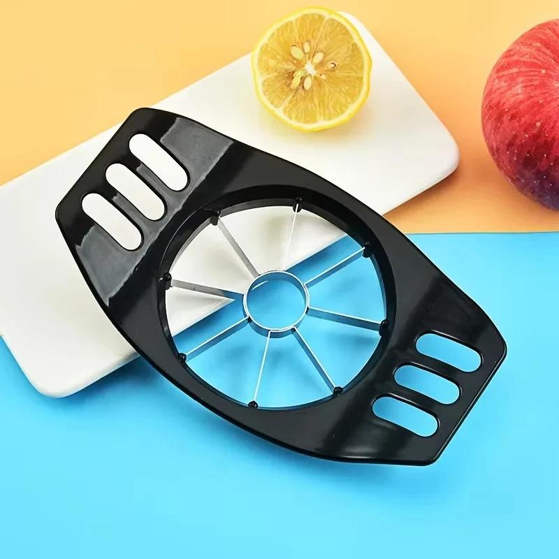 1pcs Stainless Steel Apple Slicer, Household Plastic Fruit Slicer, Slicing Knife, Fruit Slicer, 8 Slice Apple Slicer