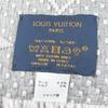 Great LOUIS VUITTON Scarf Esharp Logomania With fringe wool Women M74742 Used