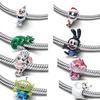 Bestverkochte 925 zilveren Disney serie hanger bedel, geschikt voor originele DlY armband! Verjaardagsmode voor dames
