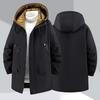 Men's Plus Size Casual Winter Down Jacket - Lightweight, Trendy, and Loose Fit