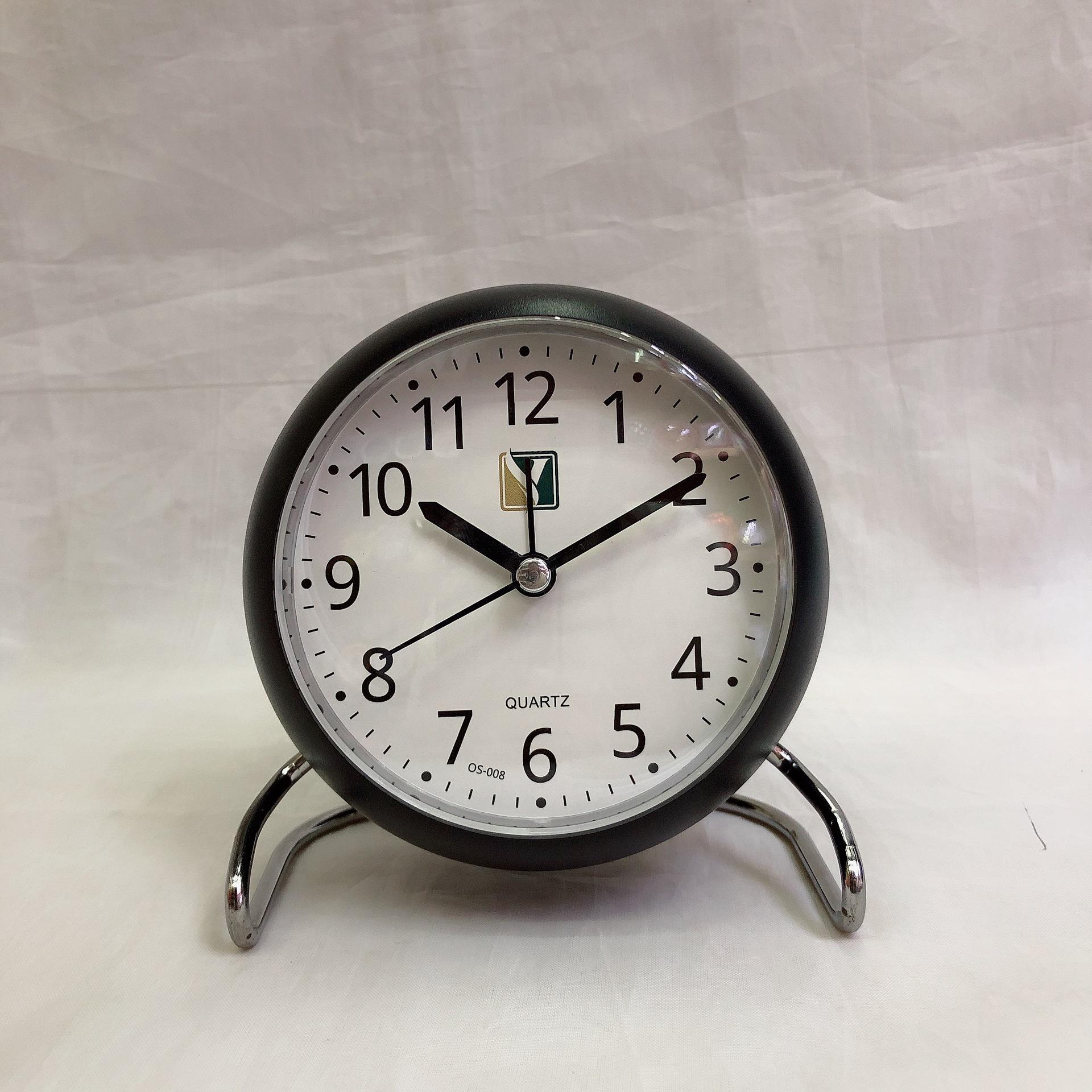 

Креативный студенческий кованый железный кронштейн настольный будильник простой бесшумный часы-будильник прикроватный в общежитии