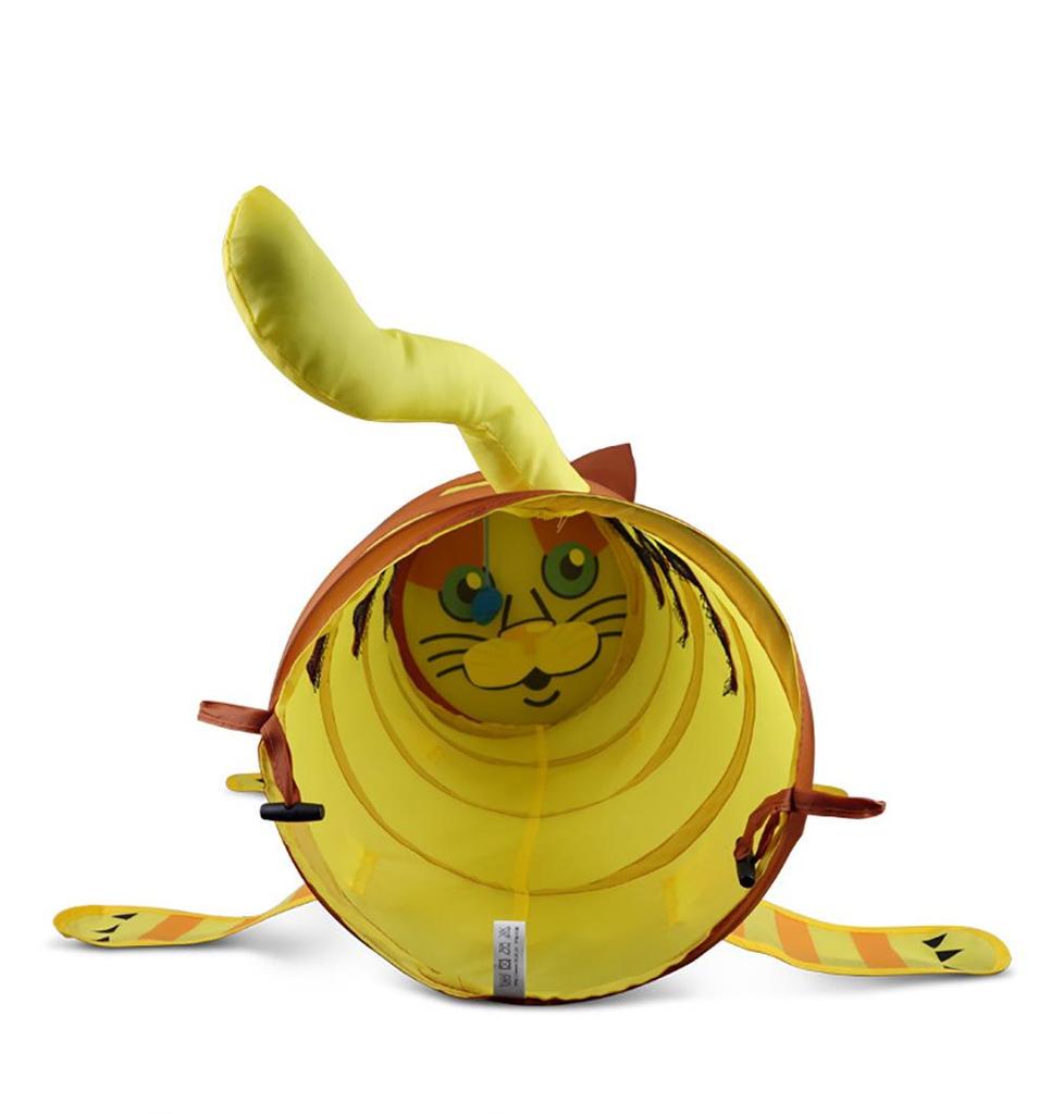 Three-Channel Rainbow Cat Tunnel: Foldable, Fun, and Durable Crawling Tube
