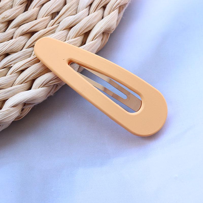 7cm Matte BB Clip - Cute Korean & Japanese Style Morandi Color Hairpin Accessory