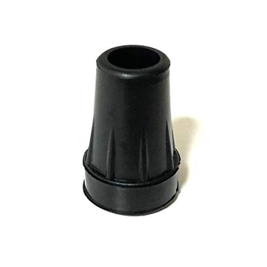 Walking stick tip replacement 16mm black rubber, diameter, (kml800171)