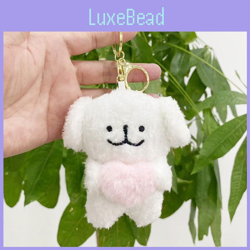 Stylish Fun And Plush Dog Keychain Accessory Soft And Fluffy 10cm For Everyone