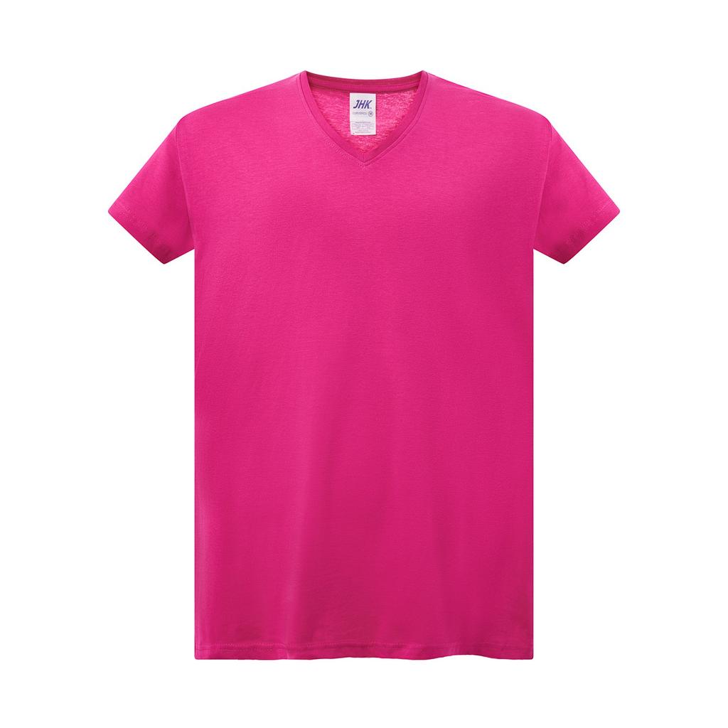 JHK Womens/Ladies Curves V Neck T-Shirt