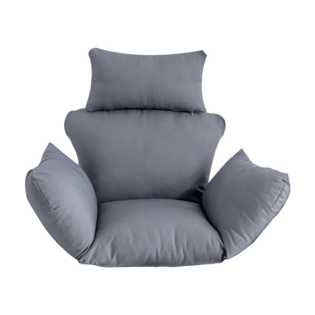 Egg Chair Cushion, Replacement Swing Chair Cushion with Headrest Pillow, Hanging