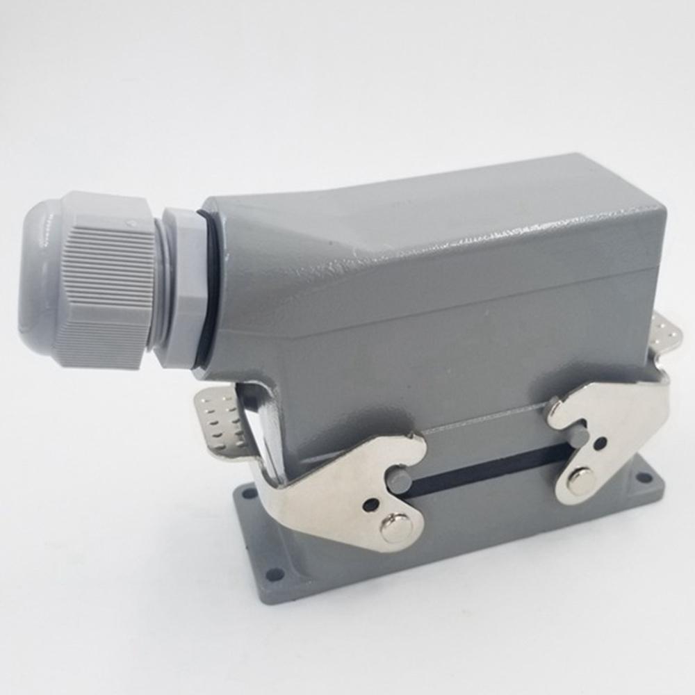 ABBY-Rectangular Heavy Duty Connectors Pin 16A 500V Waterproof Aviation Plug Side Line Connector
