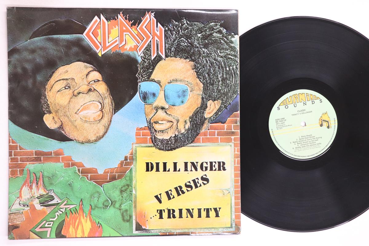 

LP Пластинка DILLINGER VERSES TRINITY - Clash BS1003 BURNING SOUNDS 1977 UK Регги, Ска и Даб Б/У