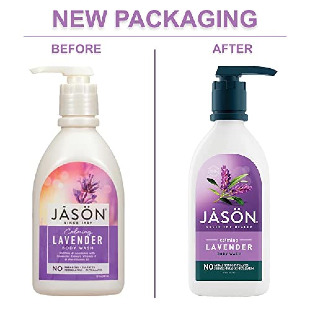 Jason Natürliches Körperwaschmittel Duschgel Beruhigendes Lavendel 30 oz Lavendel
