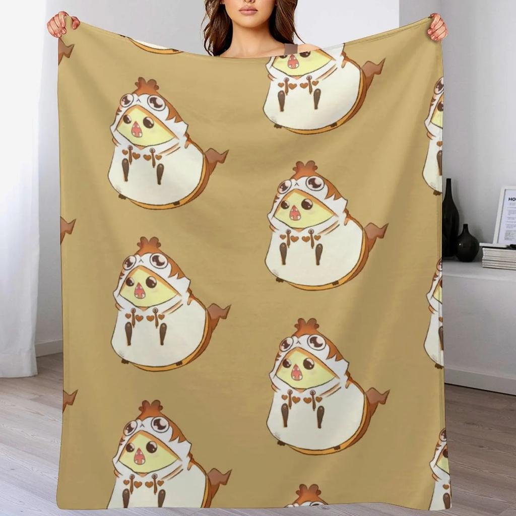 Great Paissa of Ronka Reverse Edition Throw Blanket Durable Warm Blanket for Daily Home Use